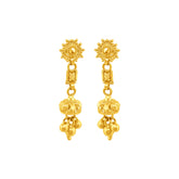 22K Gold Traditional Earrings